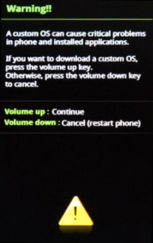 Przejście do trybu Download w Galaxy S5