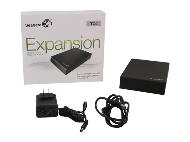 Seagate Expansion - kabel USB oraz osobny zasilacz