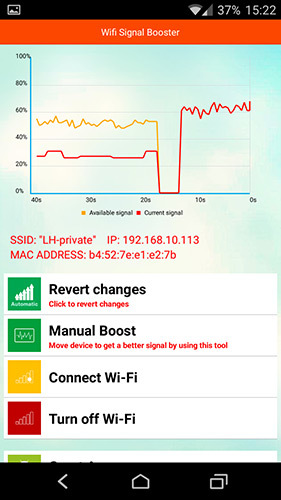 Wzmacnianie sygnału Wi-Fi w Androidzie 