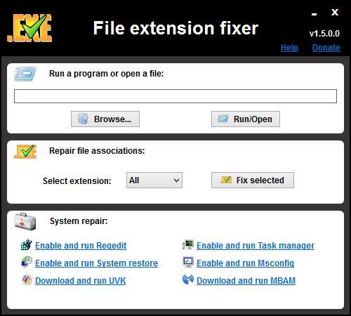 File Extension Fixer