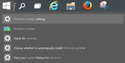 Uruchamianie Windows Update w Windows 10