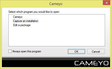 Cameyo - przechwytywanie aplikacji