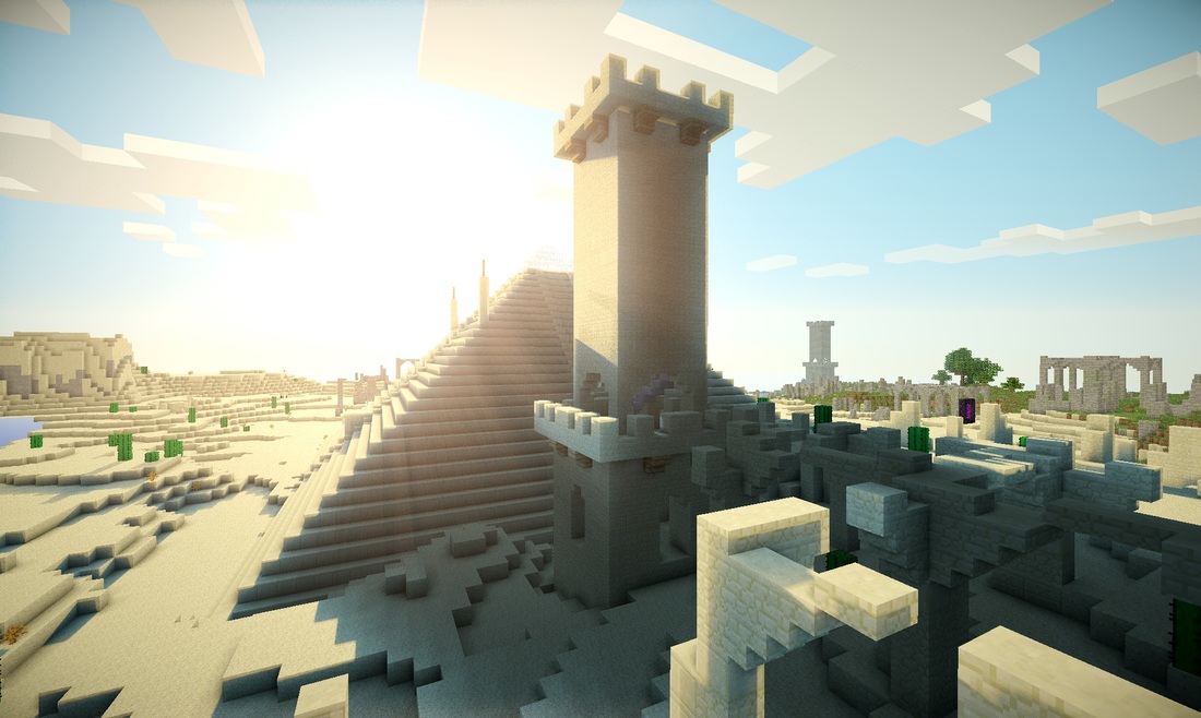 Minecraft - nowe budynki i podziemia z MCDungeon