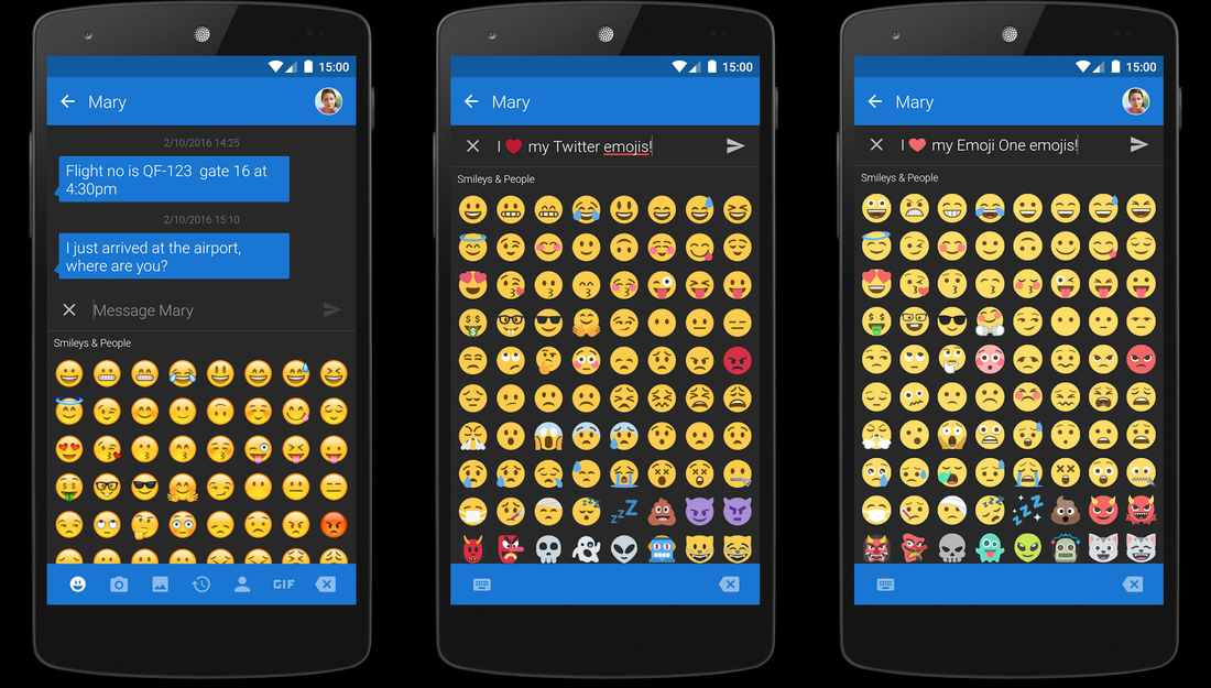 Zmiana wyglądu emoji w Androidzie bez roota