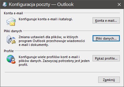 Ustawienia poczty Outlook