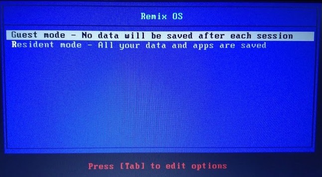Remix OS - uruchamianie z USB