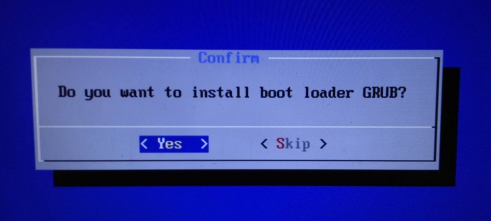 Instalacja bootloadera GRUB