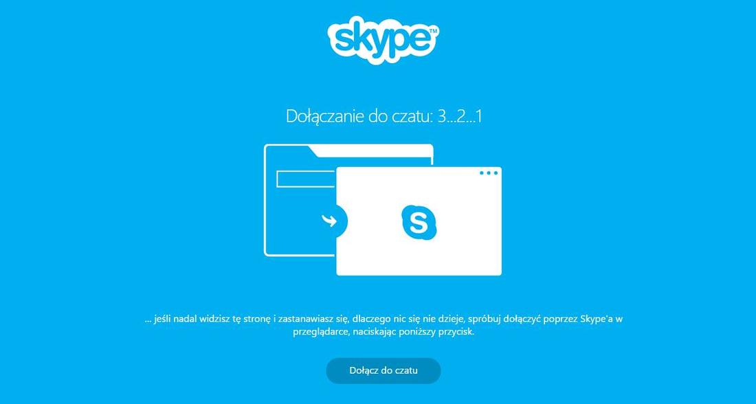 Skype - dołączanie do rozmowy