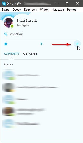 Skype - nowy czat