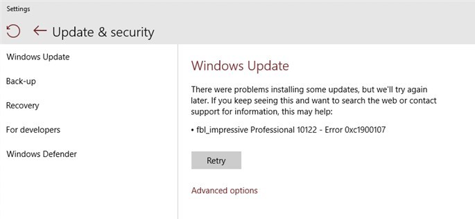 Windows 10 - problemy z aktualizacją wersji Insider