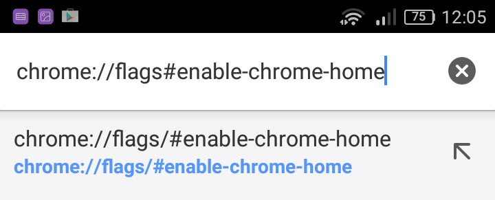 Wejdź do zaawansowanych opcji Chrome