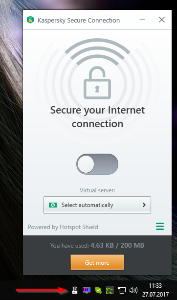 Kaspersky Secure Connection
