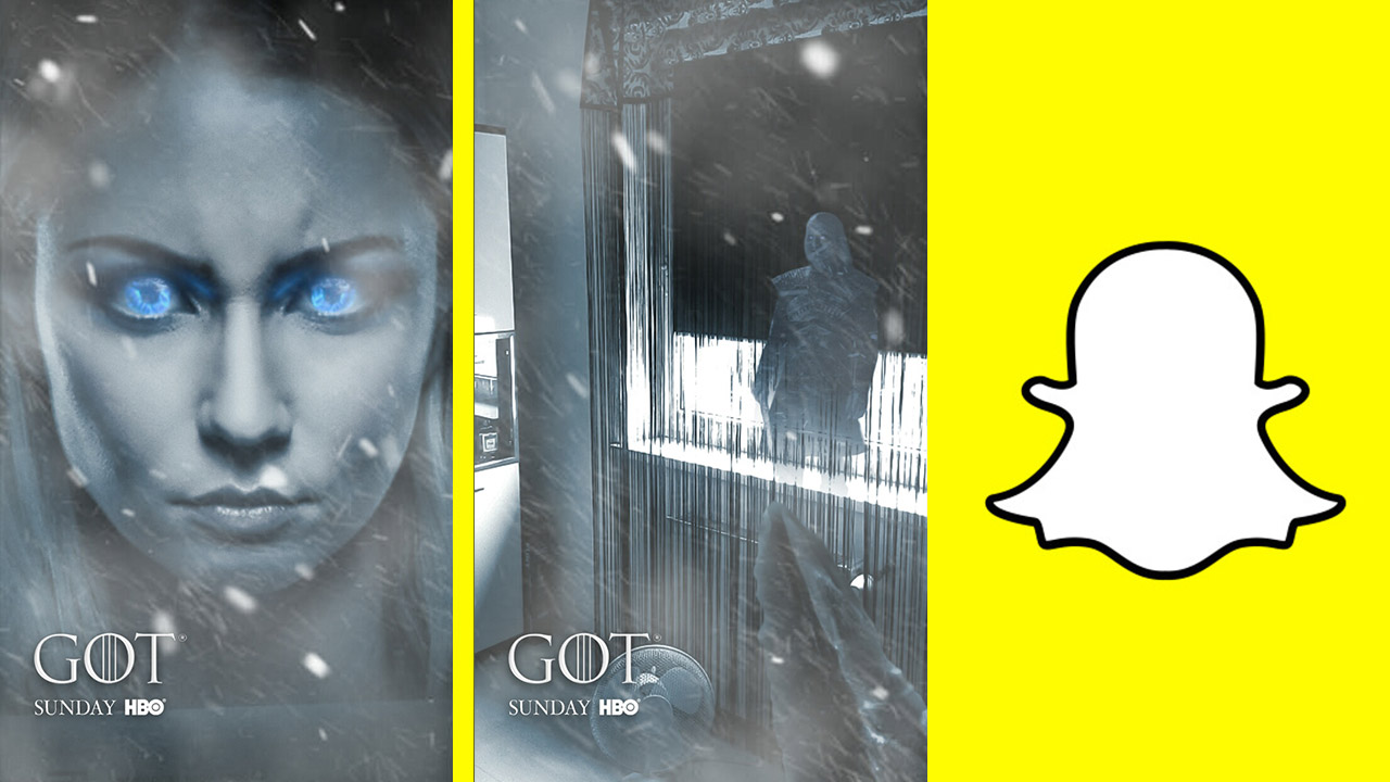 Snapchat - jak odblokować ukryty filtr z Gry o Tron