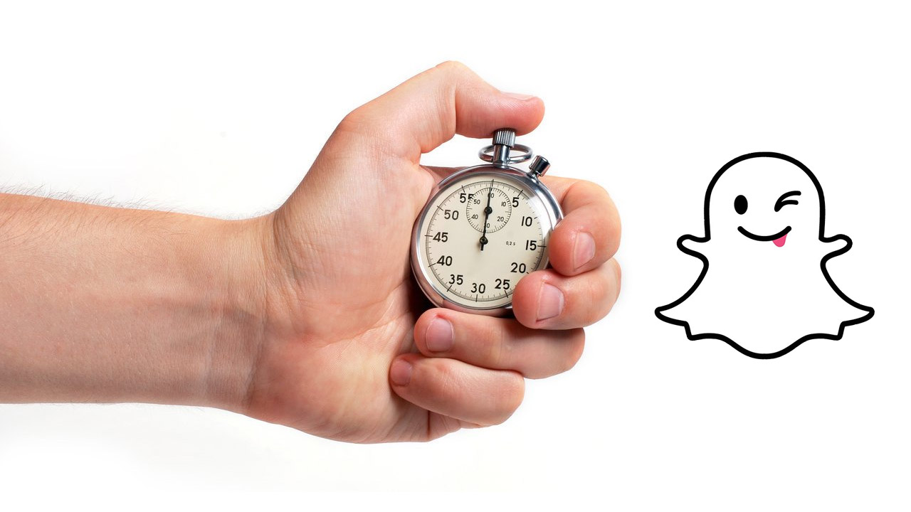 Snapchat - ustawianie limitu czasu dla Snapa