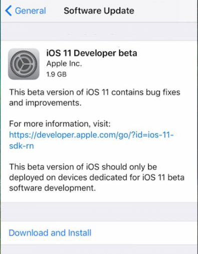 Pobierz iOS 11 Beta