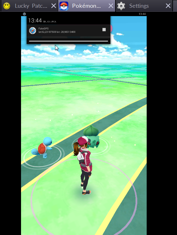Pokemon GO - zmiana lokalizacji w trakcie gry