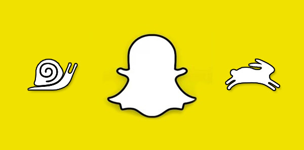 Snapchat - spowolnione lub przyspieszone filmy
