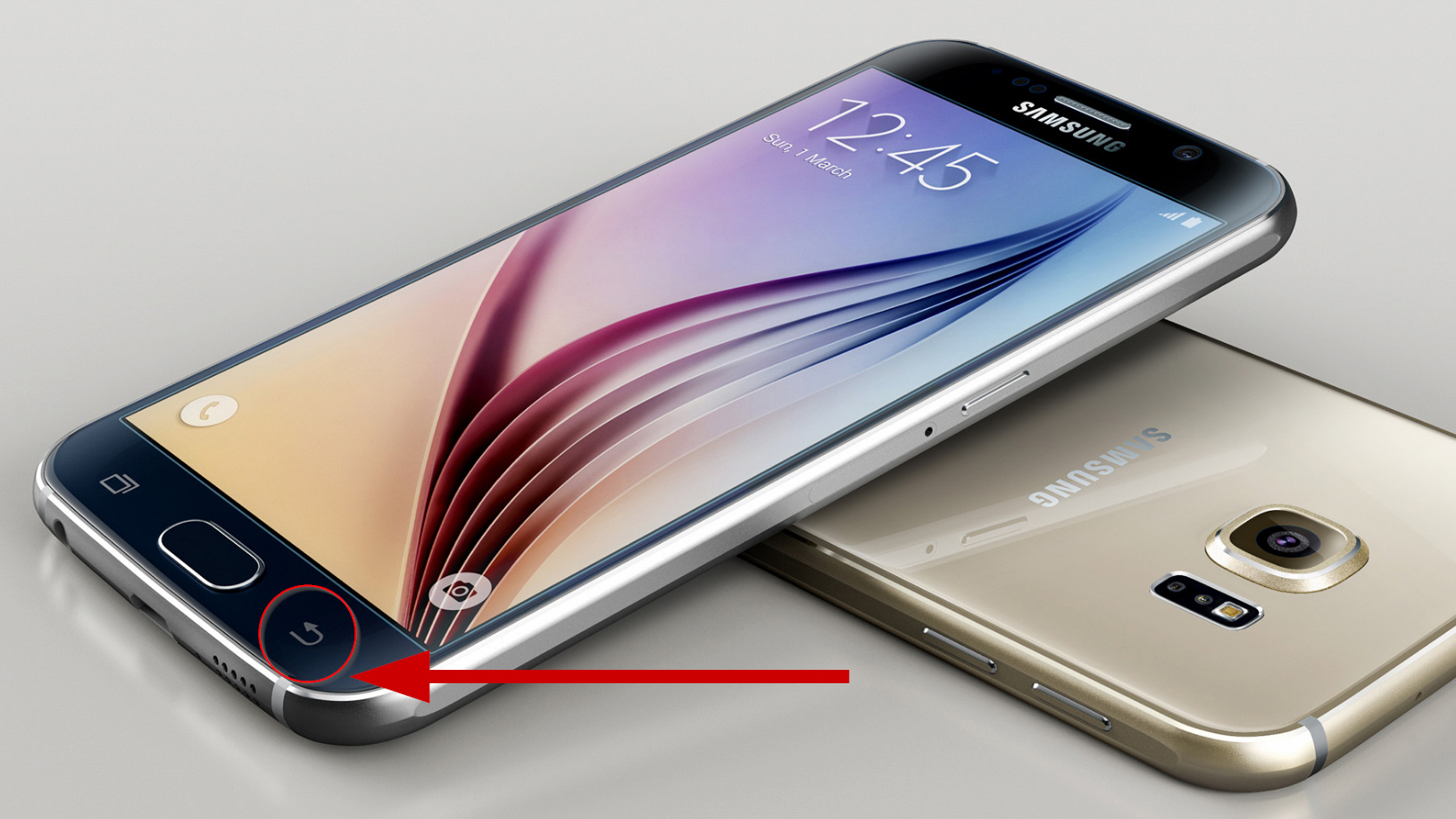 Galaxy S6 - uszkodzony przycisk Wstecz