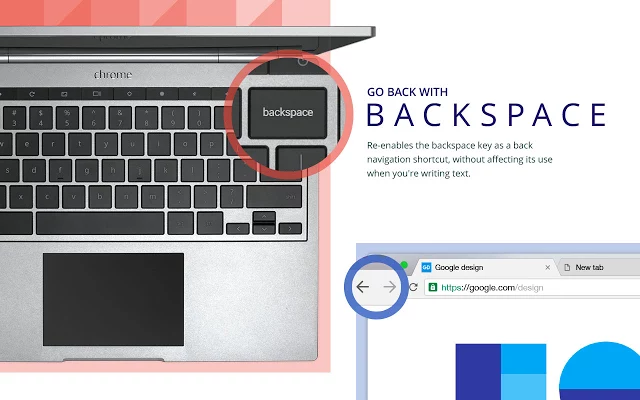 Jak przywrócić cofanie stron przyciskiem Backspace w Chrome