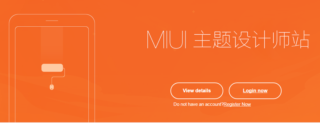 MIUI - zarejestruj się jako Designer