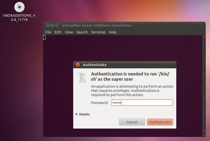 Guest Additions na Ubuntu