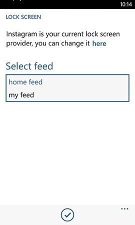 Wybór źródła zdjęć do ekranu blokady w Windows Phone
