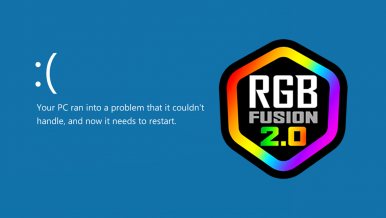 Jak naprawić RGB Fusion powodujące niebieski ekran (BSOD).