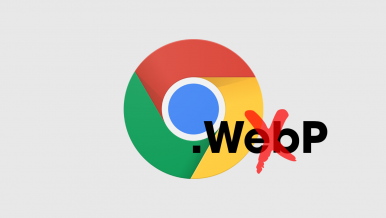 Jak powstrzymać Chrome przed zapisywaniem obrazów jako plików w formacie webp.