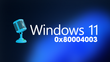 Jak naprawić błąd konfiguracji mikrofonu 0x80004003 w systemie Windows.