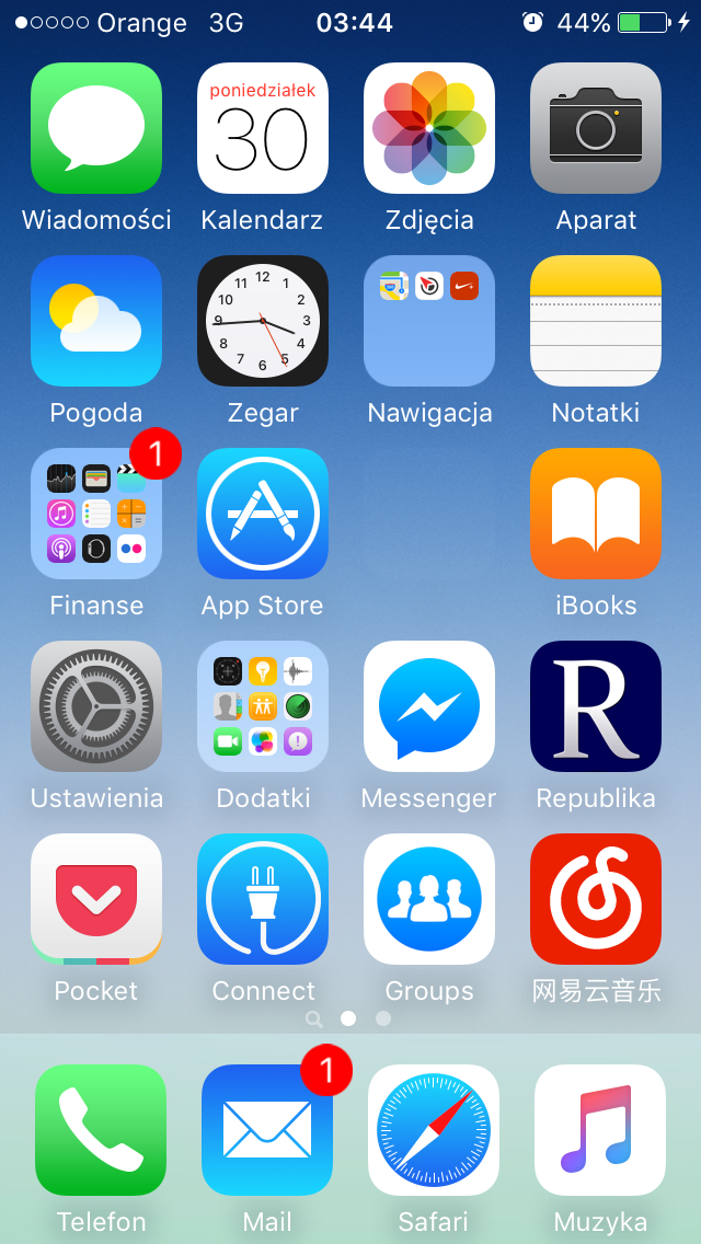 Jak zmienić układ ikon aplikacji w iPhone