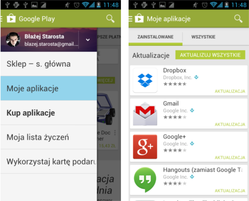 Jak wyłączyć aktualizacje aplikacji android