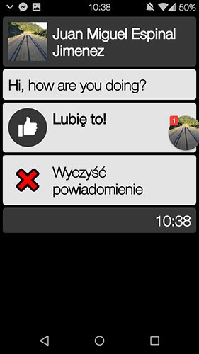 BIG Notifications - powiadomienie na pełnym ekranie