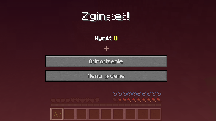 Minecraft - jak włączyć zachowywanie ekwipunku