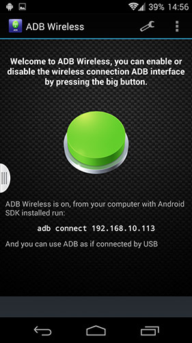 ADB Wireless - aktywacja funkcji