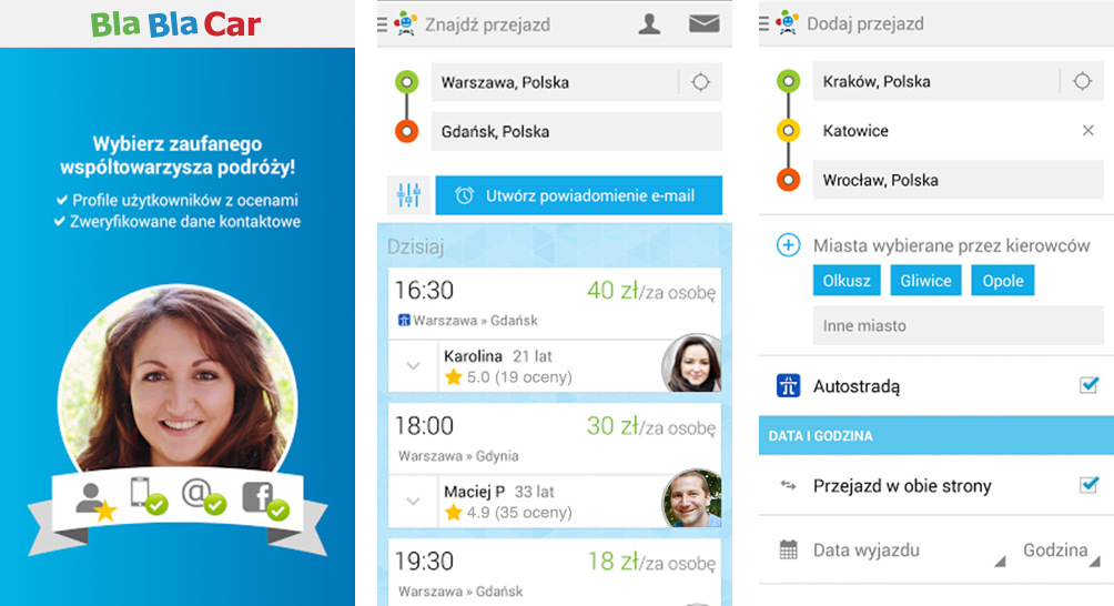BlaBlaCar dla Androida