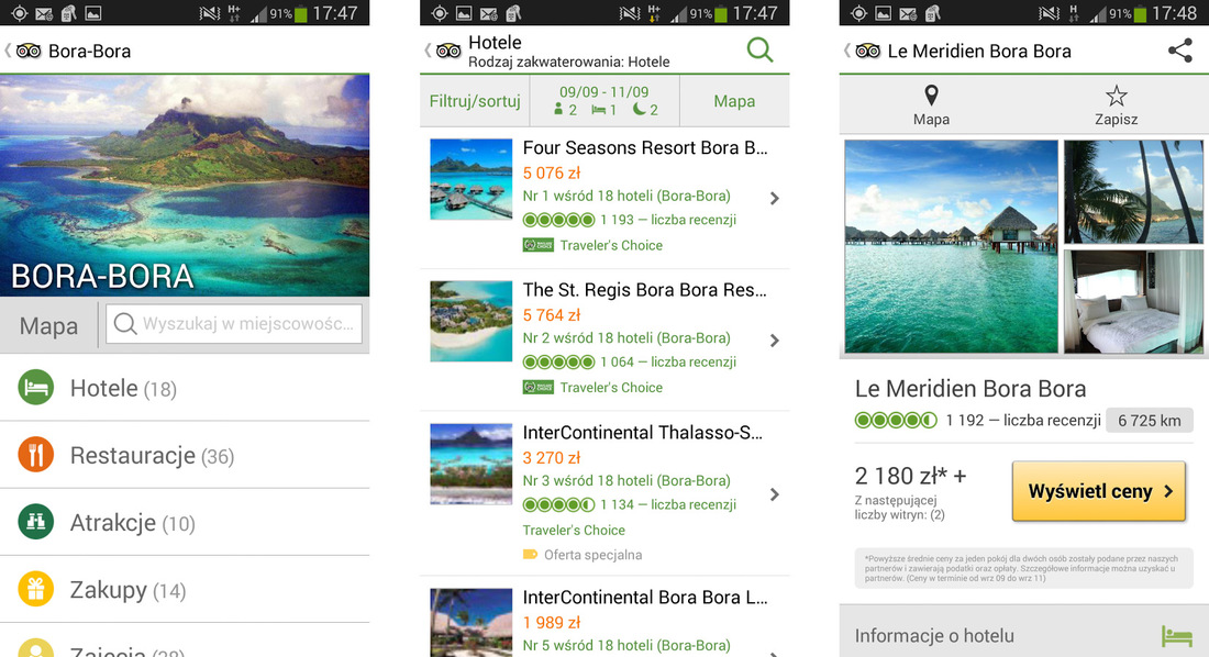 TripAdvisor na Androida