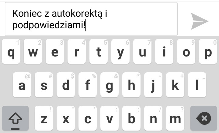 Jak wyłączyć autokorektę i podpowiedzi wyrazów na Androidzie