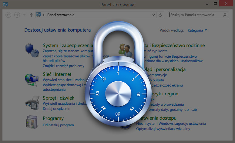 Jak zablokować dostęp do Panelu sterowania w Windows 8.1