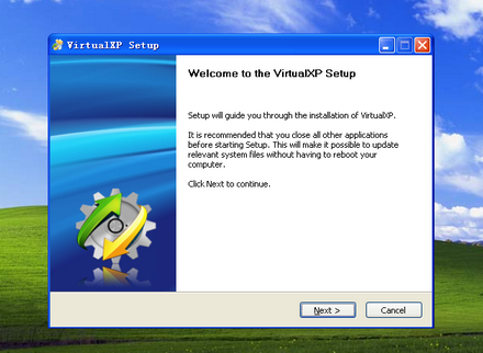 Krok 1 - przygotowanie do konwersji Windowsa XP