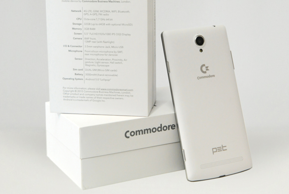 Commodore PET - nowy smartfon z Androidem