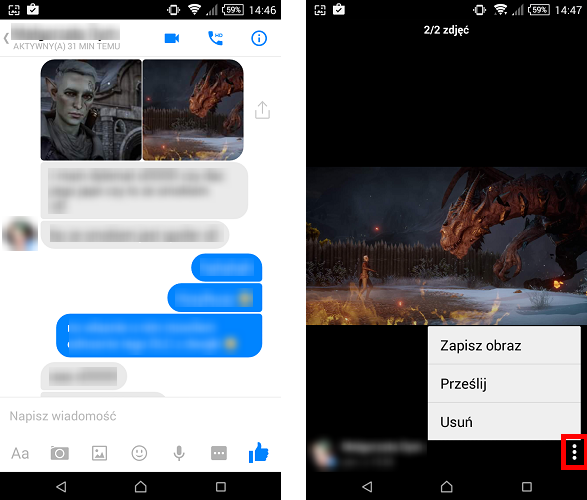 Jak Przejrzec I Zapisac Zdjecia Z Facebook Messengera W Androidzie