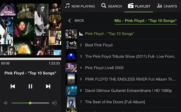 UpNext Music Player - YouTube lepszy od Spotify?