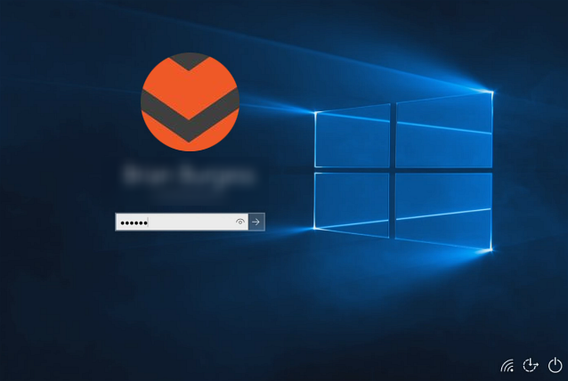 Jak usunąć tło ekranu logowania w Windows 10