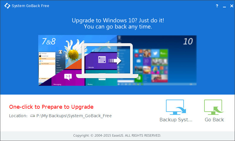 EaseUS - System GoBack Free