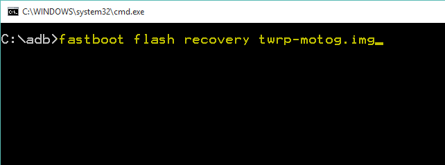 Flashowanie TWRP