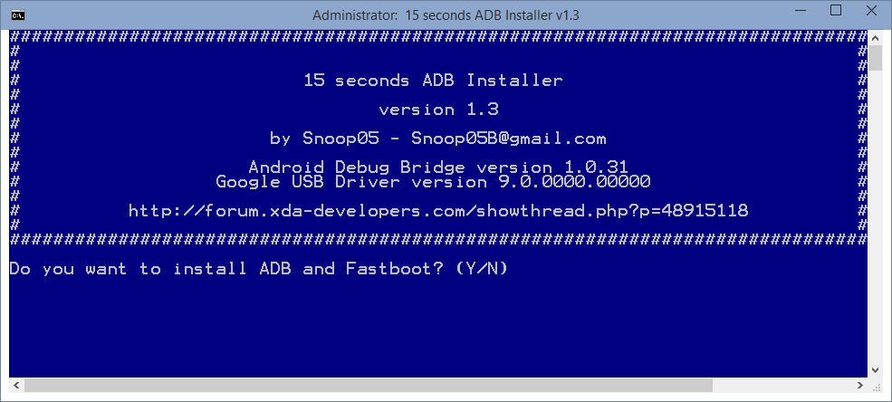 Instalator ADB i Fastboot