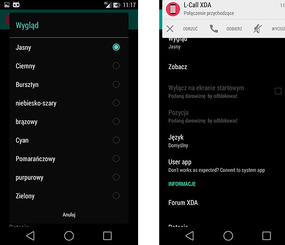 L-Call - zmiana wyglądu