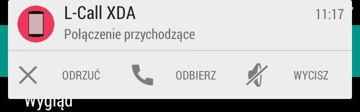 Połączenia przychodzące w stylu Lollipop na każdym Androidzie