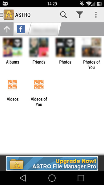 ASTRO File Manager - zdjęcia i filmy z Facebooka