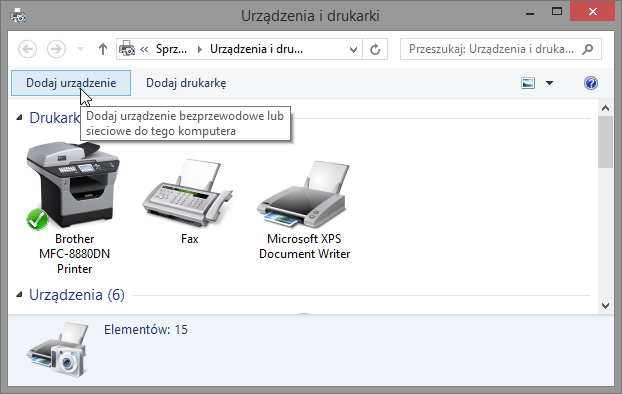 Dodawanie nowego urządzenia Bluetooth w Windows